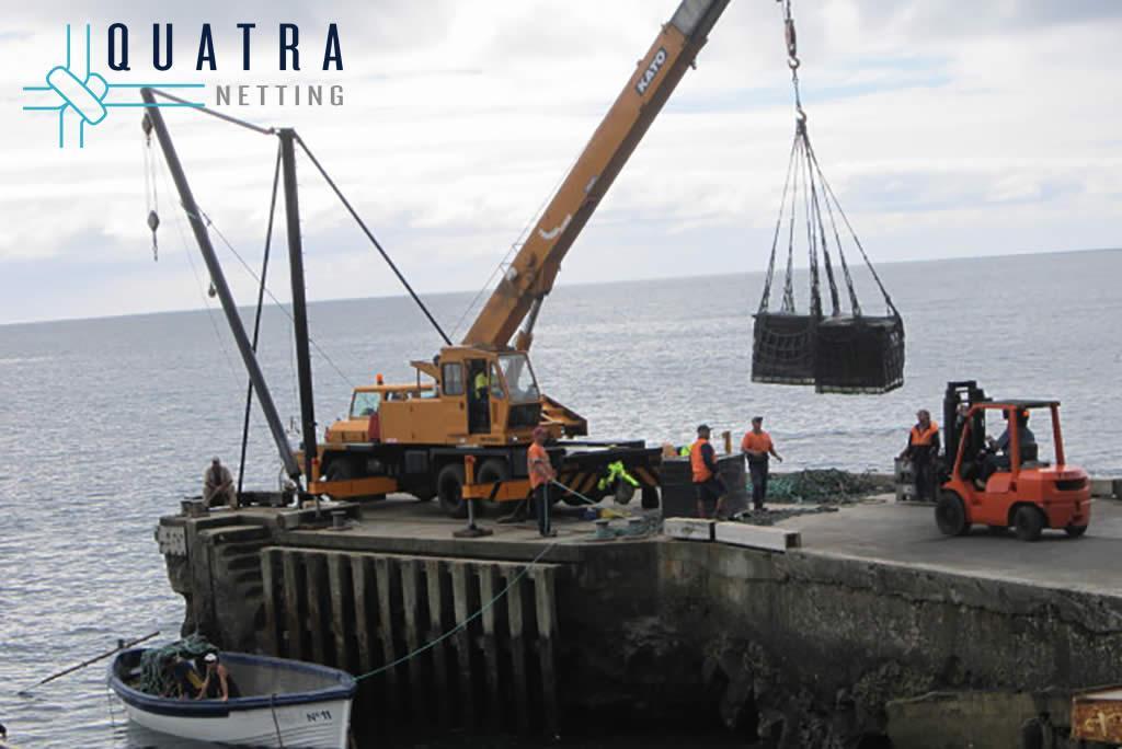 Cargo Lifting Net: 4m x 4m : 200mm Mesh / 4 Tonne - Image 7