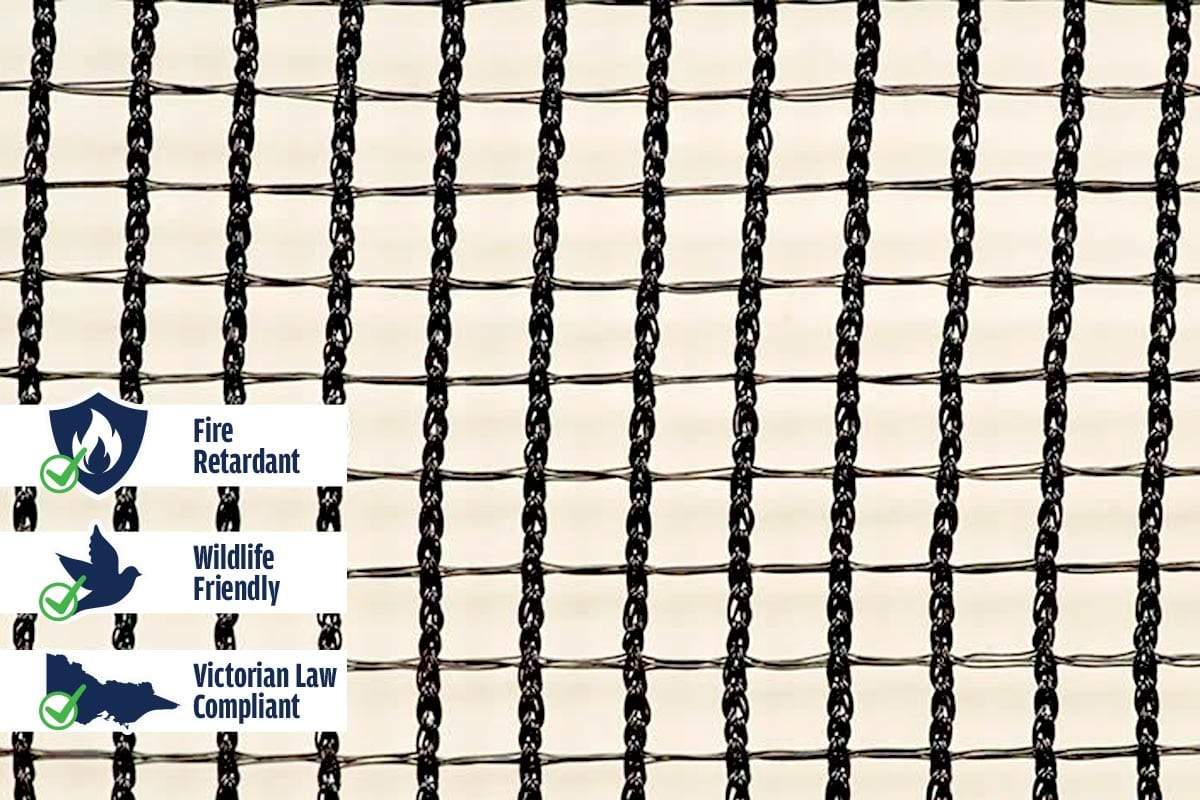 Cross Weave Netting 105GSM with Fire Retardant