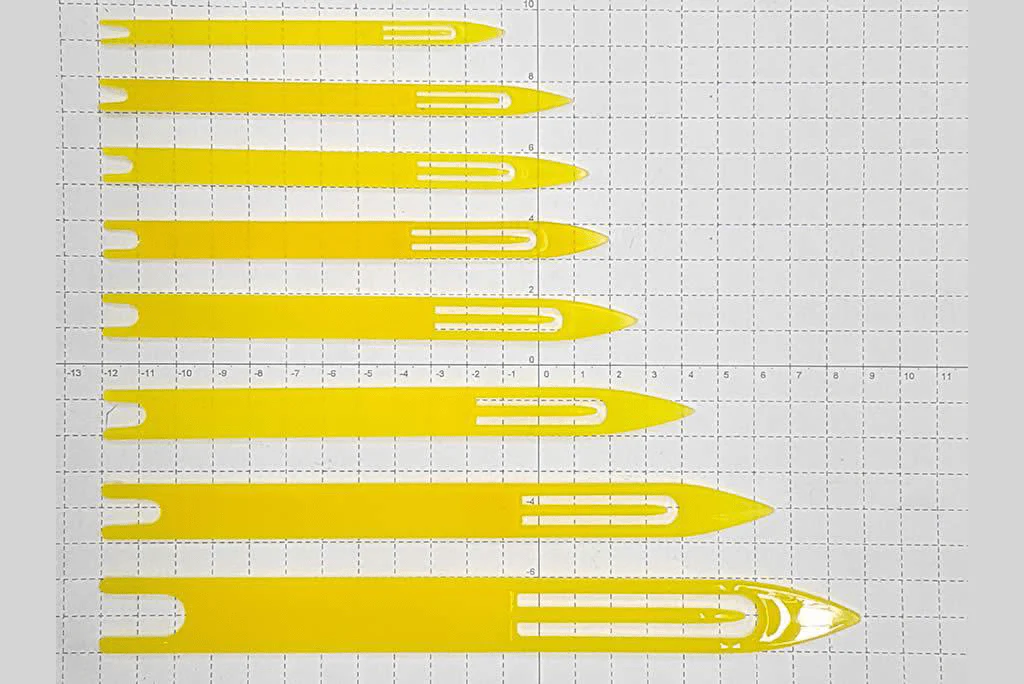 Flat Plastic Net Needles