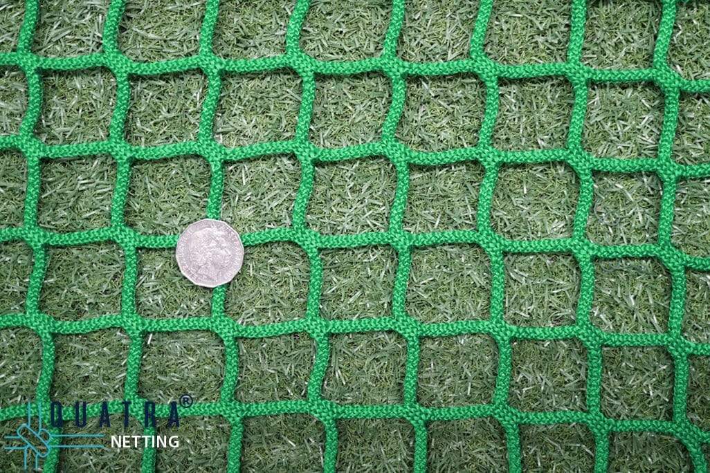 Knotless Polypropylene 30mm SQ /  5m x 4m - Green