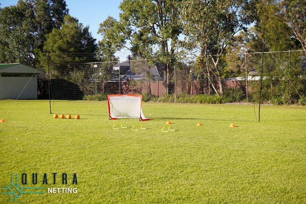 Soccer Barrier Nets with Support Posts - 100mm sq (Multiple Sizes) - Image 3