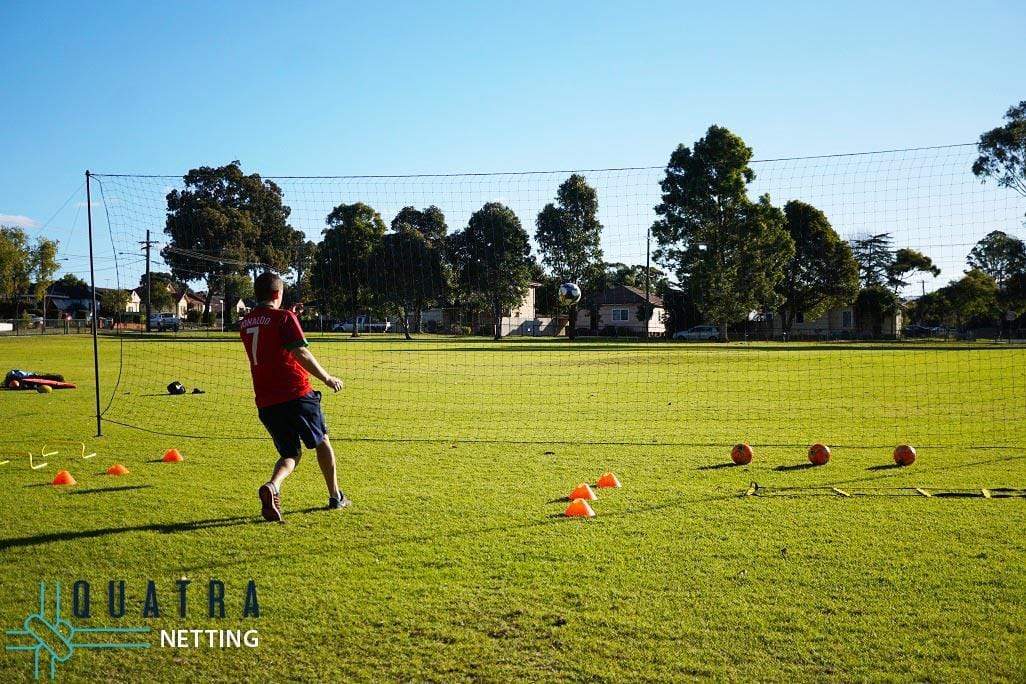 Soccer Barrier Nets with Support Posts - 100mm sq (Multiple Sizes) - Image 8