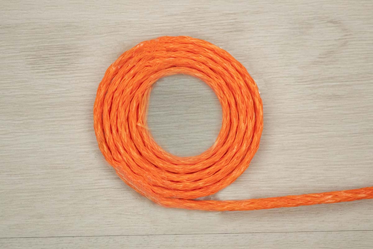 BTM-DHY-PP Mono Cord 3mm x 1m Orange Telstra